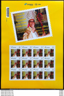 PB 158 Brazil Personalized Stamp Dom Pedro Cunha Cruz Religion 2020 Sheet G - Gepersonaliseerde Postzegels