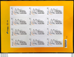 PB 155 Brazil Personalized Stamp Archdiocese Pouso Alegre Religion 2020 Sheet G - Personnalisés