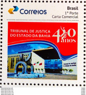 PB 150 Brazil Personalized Stamp Court Justice Of Bahia Law 2020 - Gepersonaliseerde Postzegels