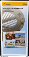 Brochure Brazil Edital 2020 16 America Series Architecture Without Stamp - Covers & Documents