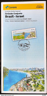 Brochure Brazil Edital 2020 11 Joint Emission Brazil Israel Tourism Diplomatic Relations Without Stamp - Covers & Documents