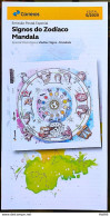 Brochure Brazil Edital 2020 05 Zodiac Signs Mandala Astrology Without Stamp - Covers & Documents
