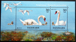 Denmark 2019  Europa. National Birds. Fauna. Mute  Minr.1979-80 Block 72 MNH ** ( Lot Mp) - Ongebruikt