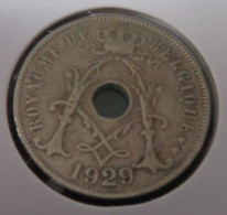 Albert I 25 Cent Monogram 1929FR - 25 Centimes