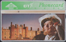 UK Btc 060 Tourism (6) - King Henry VIII - Hampton Court Palace - 100 Units - 207C - BT Allgemeine