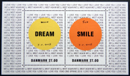 Denmark 2018 Yoko One  Minr.1947-48 MNH (**)  ( Lot MP) - Ungebraucht