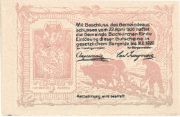 Autriche, Buchkirchen, 10 Heller, Champs, 1920, 1920-10-31, SPL, Mehl:FS 114a - Oesterreich