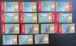 3246/48 'Suikerindustrie Tienen' - Postfris ** - Face Value: 7,35 Euro - Unused Stamps