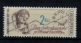 Tchécoslovaquie - "Journée Du Timbre : Portrait Du Graveur Jindra Schmid" - T. Oblitéré N° 2936 De 1992 - Used Stamps