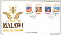 FDC 1 MARS 1978 EASTER 1978 - Malawi (1964-...)