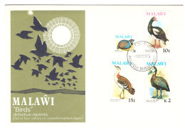 FDC 1 OCTOBRE 1975 BIRDS - Malawi (1964-...)