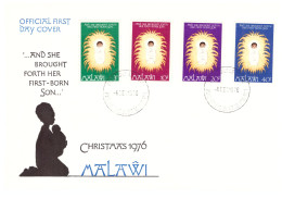 FDC 6 DECEMBRE 1976 CHRISTMAS 1976 - Malawi (1964-...)