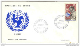 FDC 11 DECEMBRE 1967 UNICEF - FDC