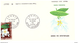 FDC 18 MARS 1965 PLUMIERIA RUBRA - Niger (1960-...)