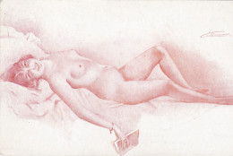 Illustrateur S. Meunier - Etude De Nu - Série 43 N°4 - Meunier, S.