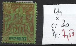 DIEGO SUAREZ 44 * Côte 30 € - Unused Stamps