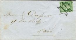 Etoile / N° 2 Belles Marges Sur Lettre Avec Texte Adressée Localement. Au Verso, Càd D'arrivée 3 JUIL. 52. - SUP. - R. - 1849-1850 Ceres