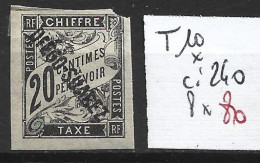 DIEGO SUAREZ TAXE 10 * Côte 240 € - Unused Stamps