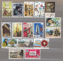 CUBA 2018 Topical Used(o) Stamps #34122 - Gebraucht