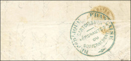 Lettre Avec Texte Daté De Paris Le 30 Décembre 1870 Pour Le Havre (Seine Inférieure), Càd T 17 LE HAVRE (74) 4 JANV. 71  - Guerra Del 1870