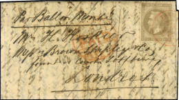 Càd PARIS (SC) 27 JANV. 71 / N° 30 Sur Lettre Avec Texte Daté Du 27 Janvier 1871 Pour Londres. Au Recto, Càd D'arrivée 3 - Guerre De 1870