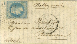 Etoile / N° 29 Càd De Rayon 4 PARIS 4 (60) (rare) 2 OCT. 70 Sur Lettre Pour Besançon. Au Verso, Càd D'arrivée 17 OCT. 70 - War 1870