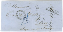 Càd Octo CONFEDERATION-ARGENTINE / * 14 JUIN 63 Sur Lettre Sans Texte De Buenos Ayres Datée Du 13 Juin 1863 Pour Le Roya - Correo Marítimo