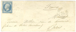 Losange AO1C / N° 14 Càd T 15 ARMEE D'ORIENT / 1er CORPS Sur Lettre Pour Paris. 1855. - TB / SUP. - R. - Army Postmarks (before 1900)