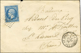 Losange CESA / N° 14 Belles Marges Càd CORPS EXP DE SYRIE / Bau A Sur Lettre Pour Saint Léonard. 1861. - TB / SUP. - R. - Armeestempel (vor 1900)