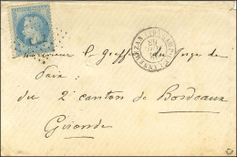 Losange CLZ / N° 29 Càd CAMP DE LANNEMAZAN Sur Lettre Pour Bordeaux. 1868. - TB / SUP. - R. - Marques D'armée (avant 1900)