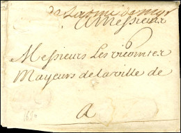 '' De L'armée De MG '' (N°LA8) Sur Lettre Avec Texte Daté Du 19 Août 1690. - TB / SUP. - R. - Army Postmarks (before 1900)