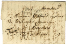 PRUSSE / P HAMBOURG Sur Lettre D'un Soldat Avec Très Bon Texte Daté De Berlin Le 6 Avril 1812 Adressée à Mirecourt Par L - Army Postmarks (before 1900)