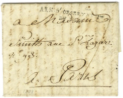 ARM. D'OBSERVATION / DU MIDI Sur Lettre Avec Texte Daté De Florence Le 29 Germinal An 9 Pour Paris. - TB. - R. - Army Postmarks (before 1900)