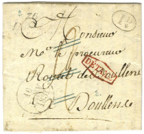 Cursive 76 / Domart / FLIXECOURT (faible) Sur Lettre Avec Texte Daté Du 10 Janvier 1831 Adressée Au Procureur Royal De D - Civil Frank Covers