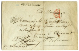 Contreseing De Franchise Manuscrit '' Cardinal De Brienne '' (Ministre De Louis XVI) Sur Enveloppe Sans Texte Datée De V - Civil Frank Covers