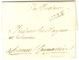 Contreseing De Franchise Manuscrit '' Caumartin '' Sur Lettre Avec Texte Daté De Lille Le 27 Octobre 1759. - SUP. - Civil Frank Covers