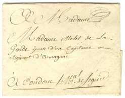 Contreseing De Franchise Manuscrit '' Mal De Ségur '' (Maréchal De France, Ministre De La Guerre) Sur Enveloppe Sans Tex - Burgerlijke Brieven Zonder Portkosten