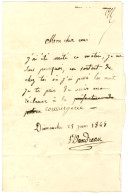 Lettre Avec Texte D'un Prisonnier à La Conciergerie Le 25 Juin 1848 Pour Paris. - TB. - 1801-1848: Voorlopers XIX