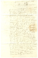 Lettre Avec Texte D'un Prisonnier Au Fort De L'Est Daté Du 3 Septembre 1848 Pour Paris. - TB. - 1801-1848: Precursores XIX