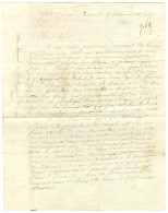 Lettre Avec Texte D'un Prisonnier Au Fort D'Ivry Daté Du 30 Juillet 1848 Pour Paris. - TB. - 1801-1848: Precursors XIX