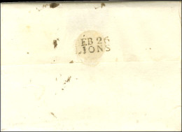 DÉB. 26 / LIONS (Lyons La Forêt) Sur Lettre Avec Texte Daté De Paris Le 19 Octobre 1814. - TB / SUP. - R. - Autres & Non Classés