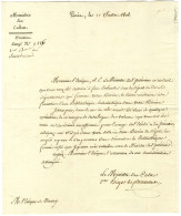 BIGOT De PRÉAMENEU Félix Julien Jean (1747-1825), Ministre Des Cultes. - Other & Unclassified