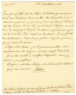 CAMBACÉRÈS Jean Jacques Régis De (1753-1824), Juriste Et Homme Politique. - Other & Unclassified