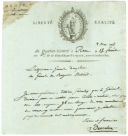DONZELOT François-Xavier (1764-1843), Général De La Révolution, De L'Empire Et De La Restauration. - Other & Unclassified