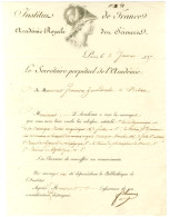 FLOURENS Pierre (1794-1867), Médecin, Député, De L'Académie Française. - Other & Unclassified