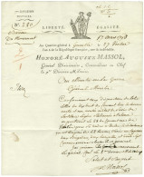 MASSOL DE MONTEIL Honoré Louis Auguste (1747-1834), Général De La Révolution Et De L'Empire. - Other & Unclassified