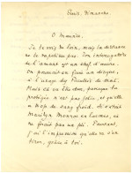 PAGNOL Marcel (1895-1974), écrivain Et Cinéaste, De L'Académie Française. - Autres & Non Classés