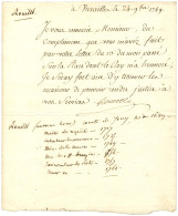 ROUILLÉ Antoine Louis (1689-1761), Ministre De La Marine Puis Des Affaires Étrangères. - Otros & Sin Clasificación