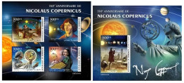 Djibouti  2023 550th Anniversary Of Nicolaus Copernicus. (343) OFFICIAL ISSUE - Astronomie