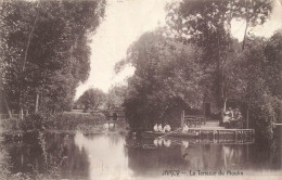 Jarcy * La Terrasse Du Moulin * Barque Bac Passeur - Autres & Non Classés